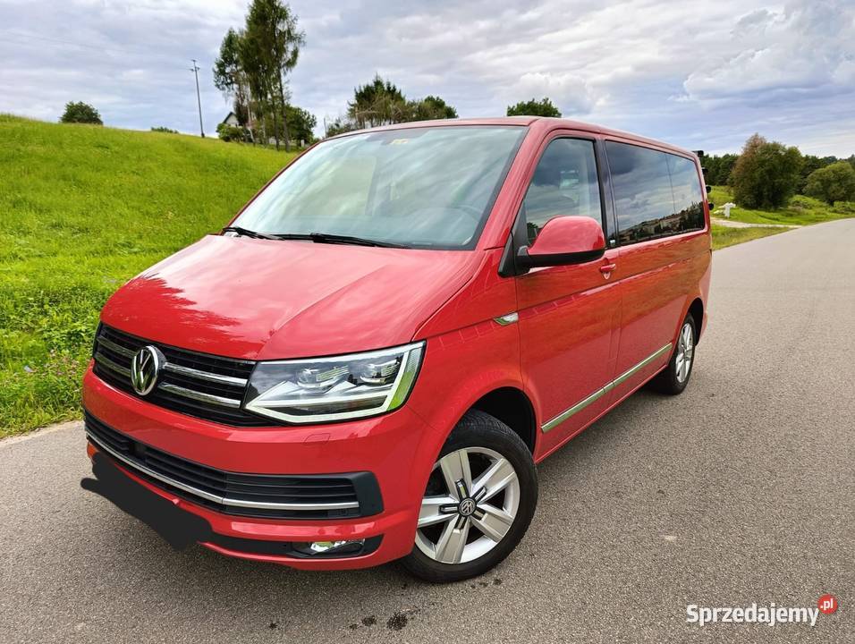 Volkswagen Multivan 20TDI 150 2016r Bezwypadkowy Volkswagen podkarpackie Brzozów