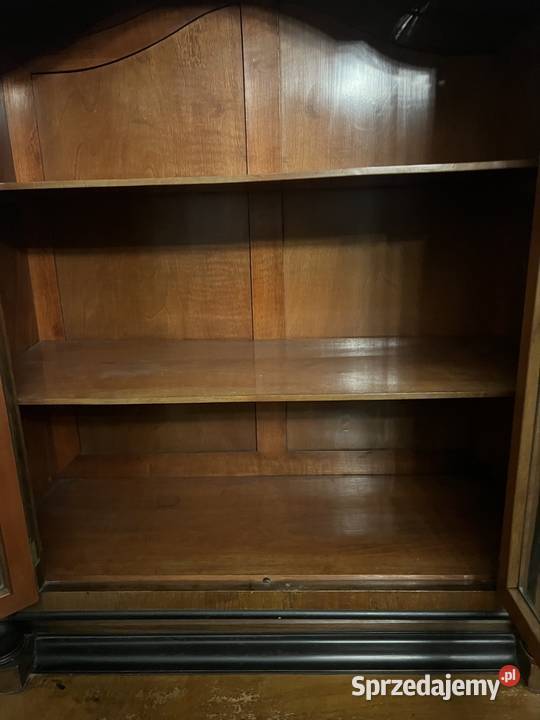 Zestaw mebli witryna i kredens z lat 20 antyki