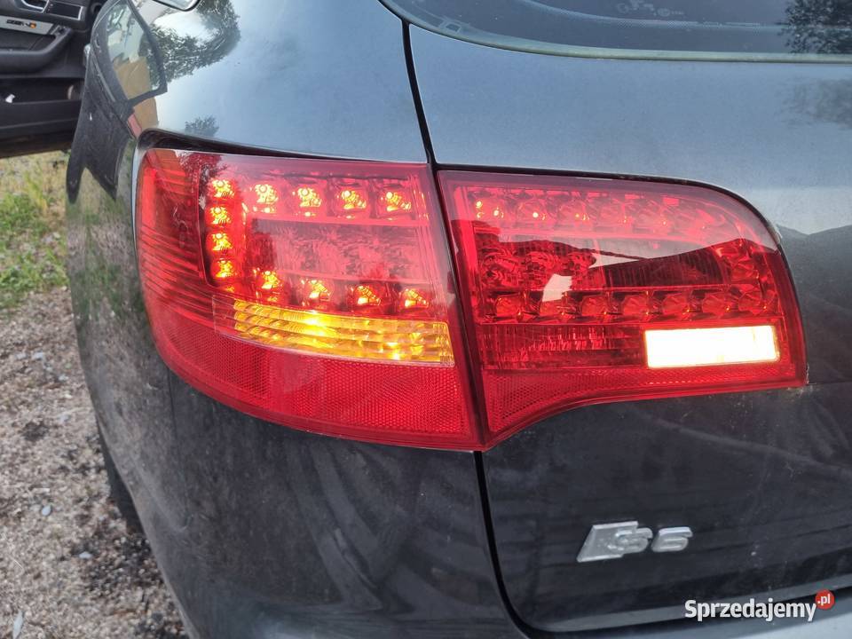 AUDI A6 C6 KOMBI AVANT LAMPY TYLNE LED 4x