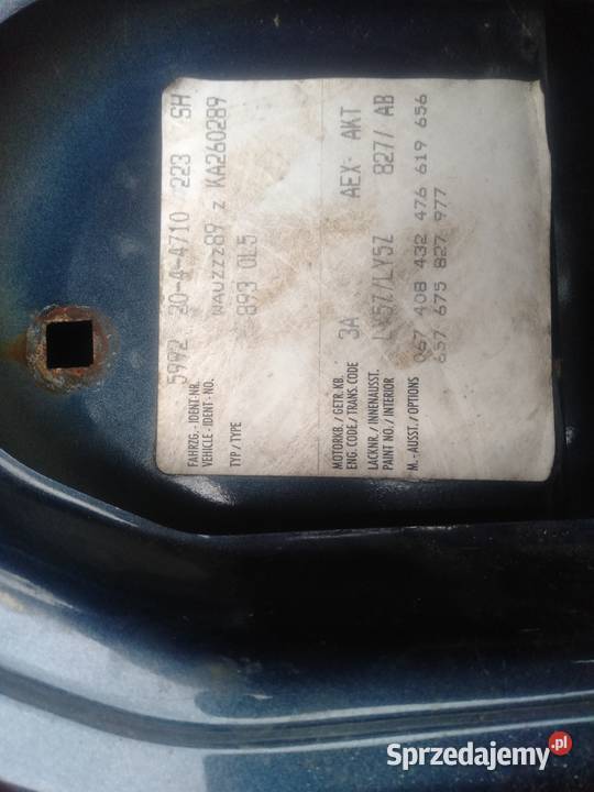 Audi B3 80 Zderzak Tylny Biskupiec