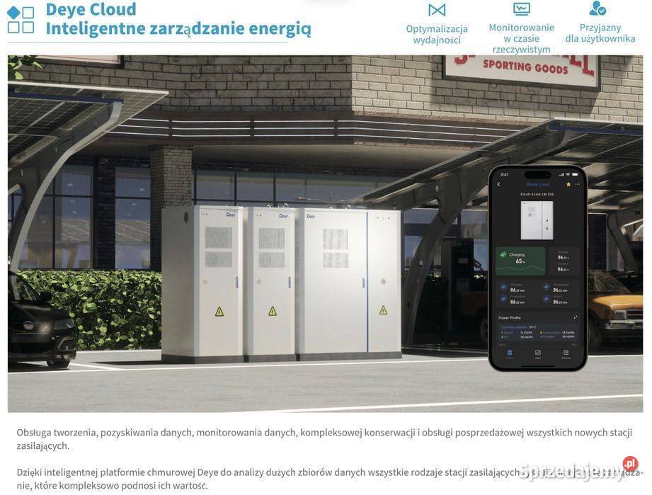 Magazyn HV DEYE GEF120 120 kWh CI ESS LFP 124