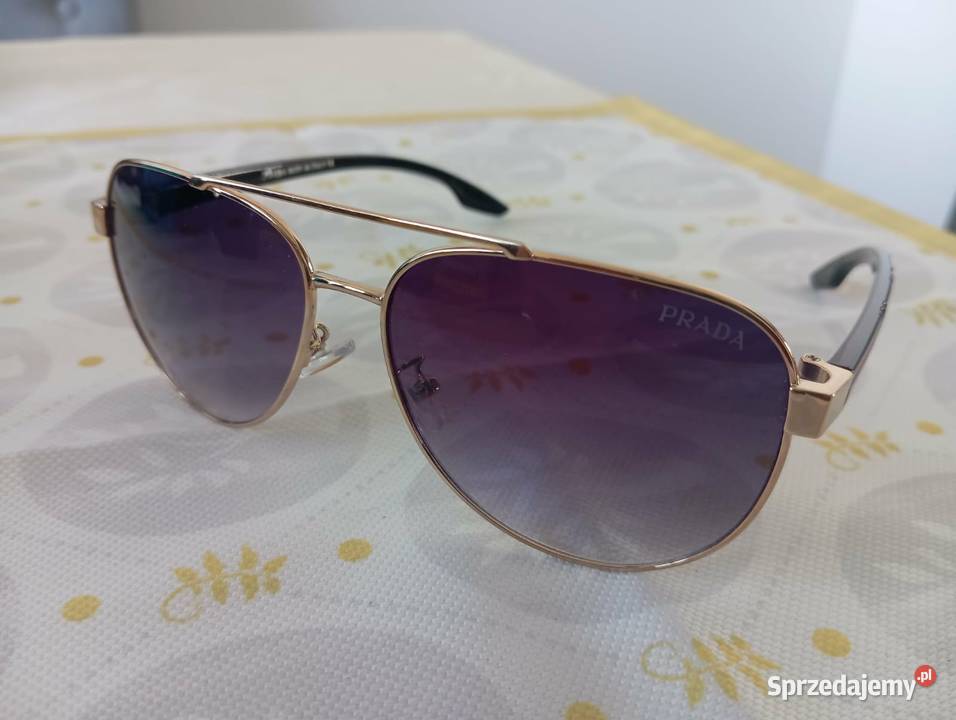 Okulary przeciwsłoneczne PRADA męskie eleganckie Białystok