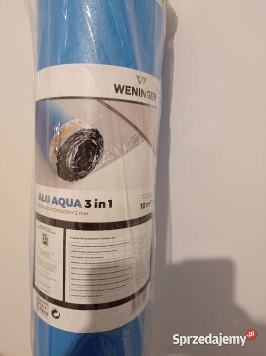 Podkład do paneli 2 rolki Weninger Alu Aqua3w1 Siechnice
