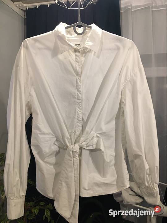 Biała elegancka koszula The Drop S Inny materiał małopolskie