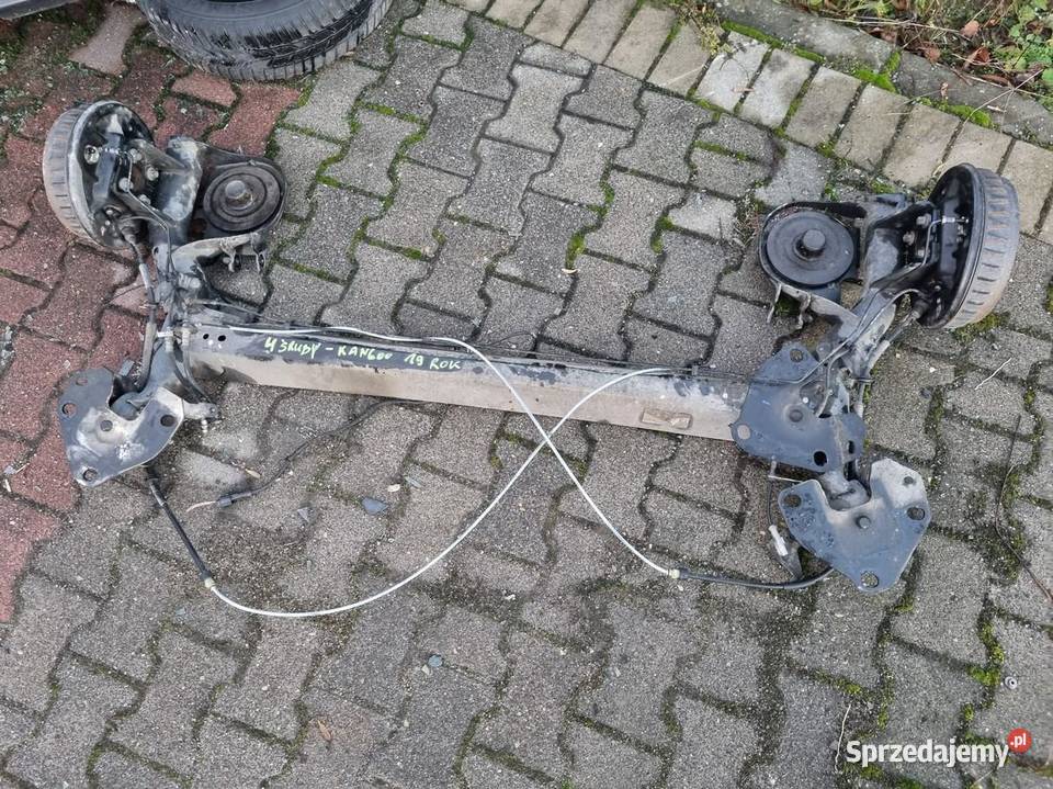 ZAWIESZENIE TYLNE TYŁ OŚ BELKA RENAULT KANGOO