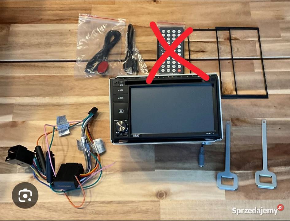 Nowe Radio 2Din Berling T8171 Bez pilota lubelskie