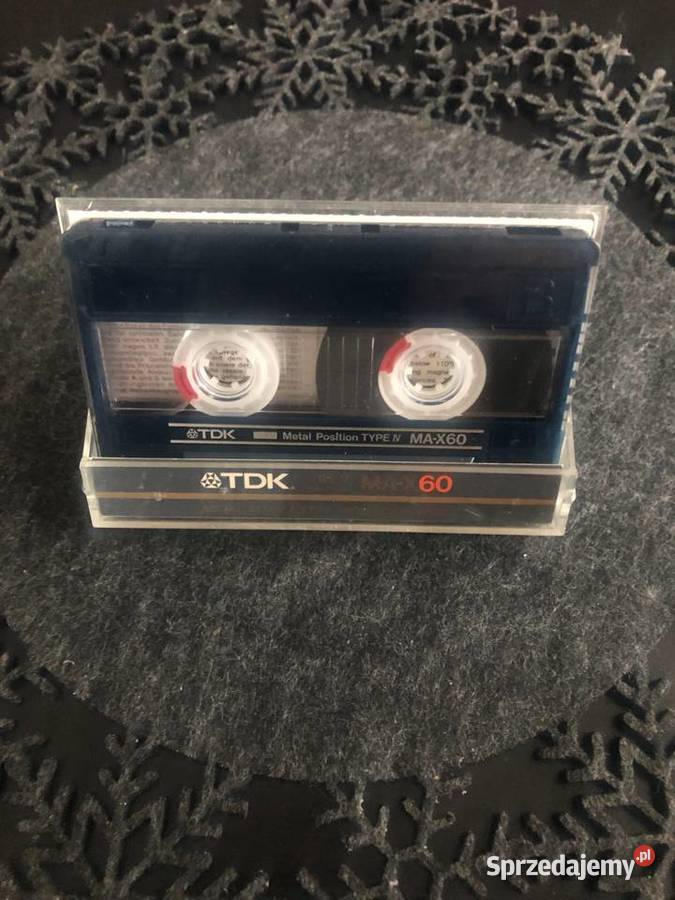kasety magnetofonowe metalowe chromy Maxell Basf Kraków