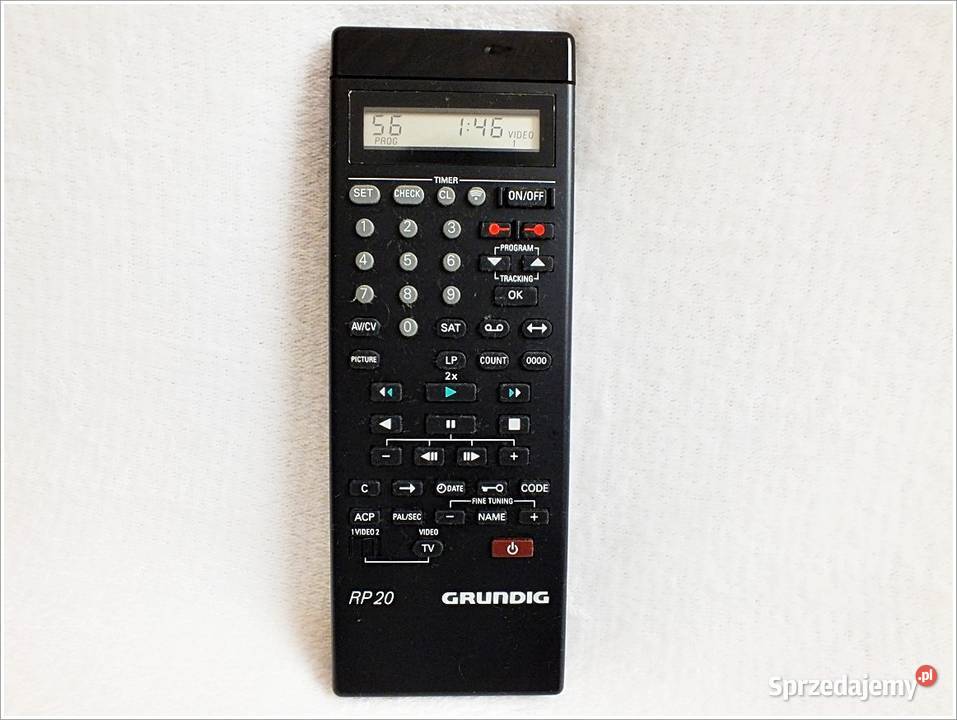 Pilot Grundig RP20 Oryginalny do TV video Żary
