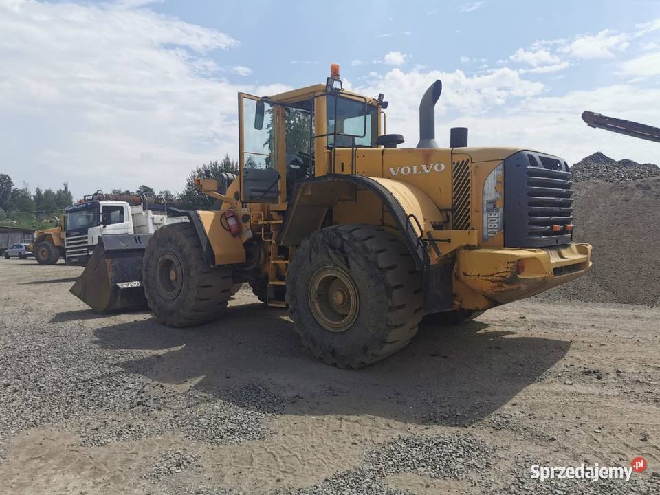 Volvo L 180 E Ładowarka kołowa Waga Wysoki wysyp Rok produkcji 2002 śląskie Cieszyn