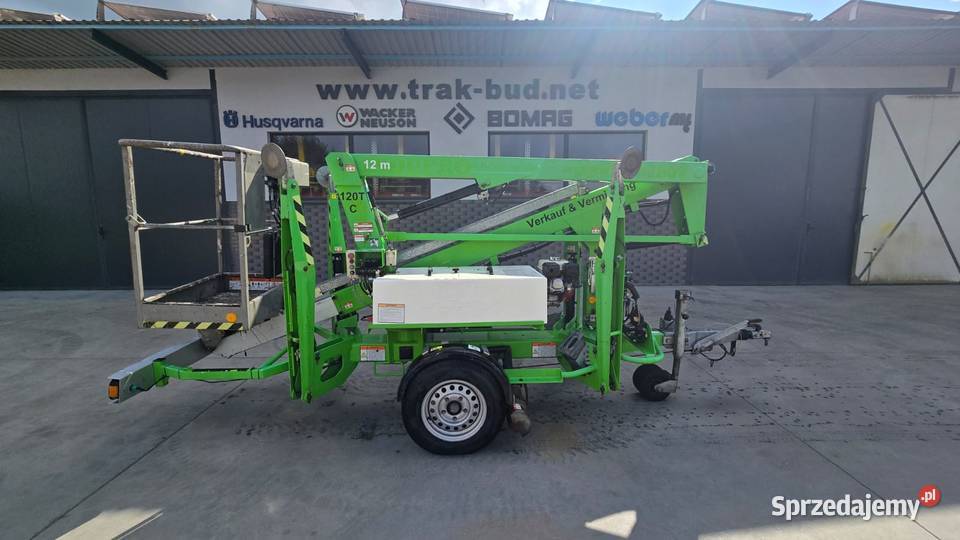 Podnośnik koszowy na przyczepie NiftyLift 120T Dunkowa