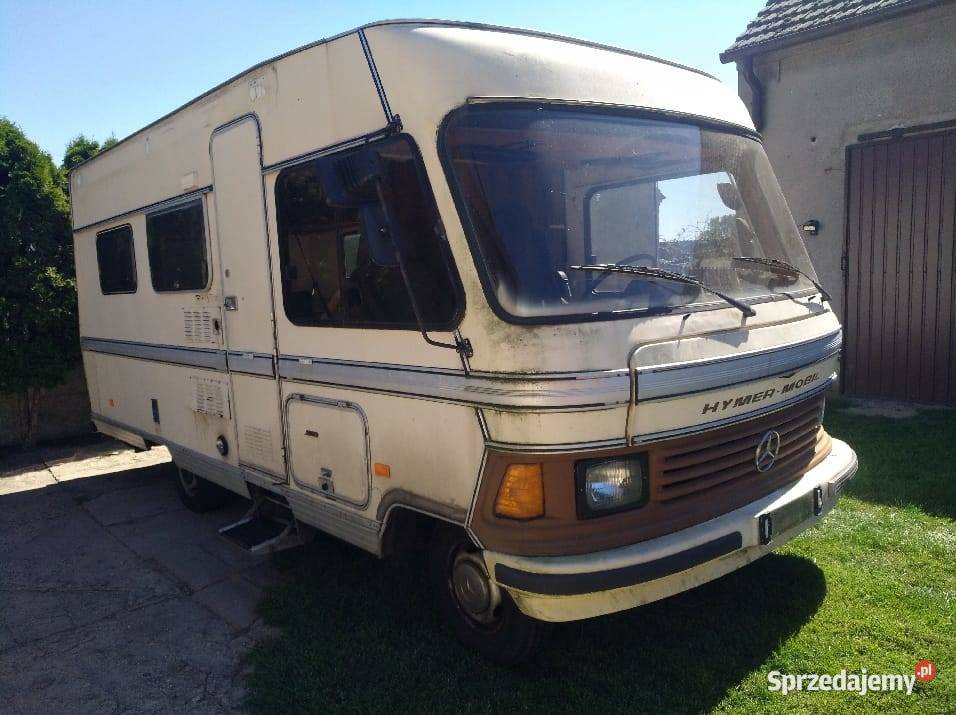 Kamper Mercedes HymerMobil 1982r wielkopolskie Krotoszyn sprzedam
