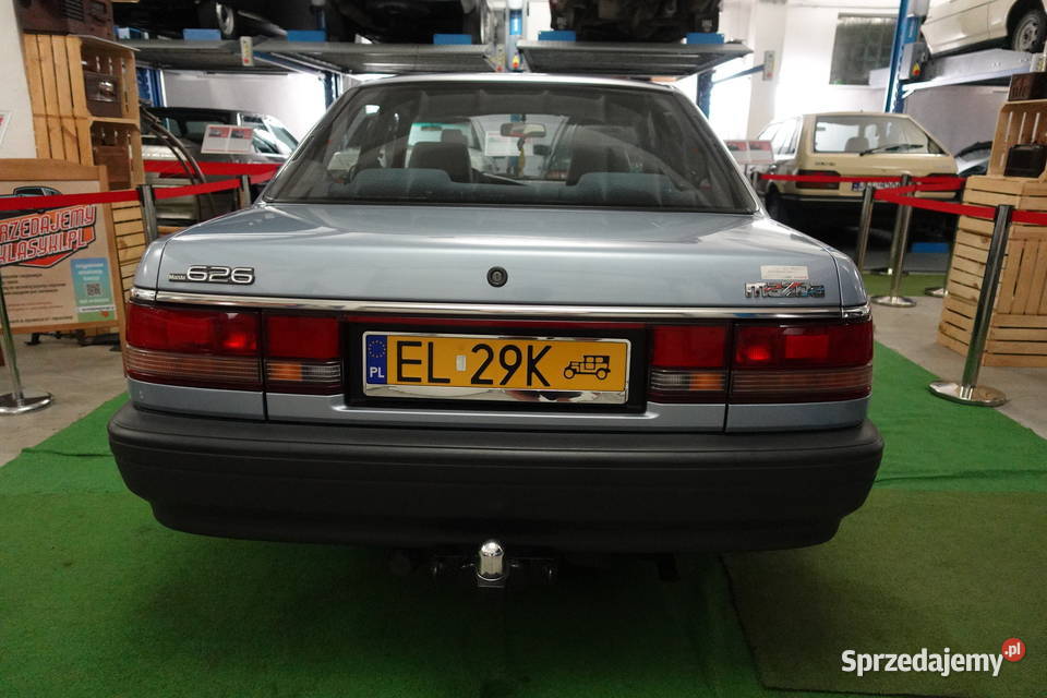 Mazda 626 mk3 Super Stan żółte tablice