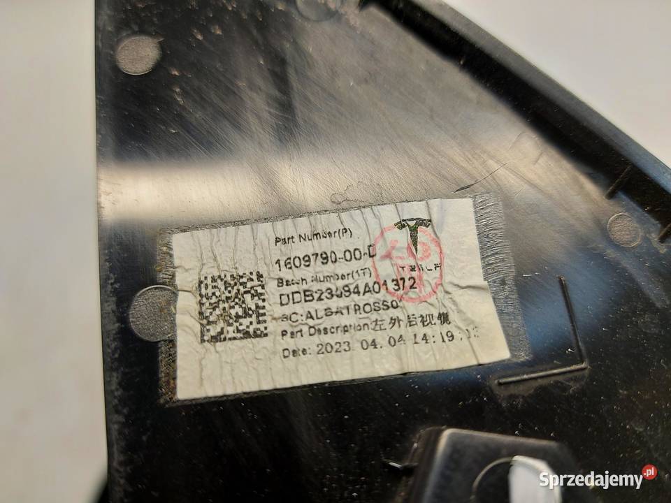 TESLA MODEL Y 2023r Lusterko lewe 13 PIN PPSW