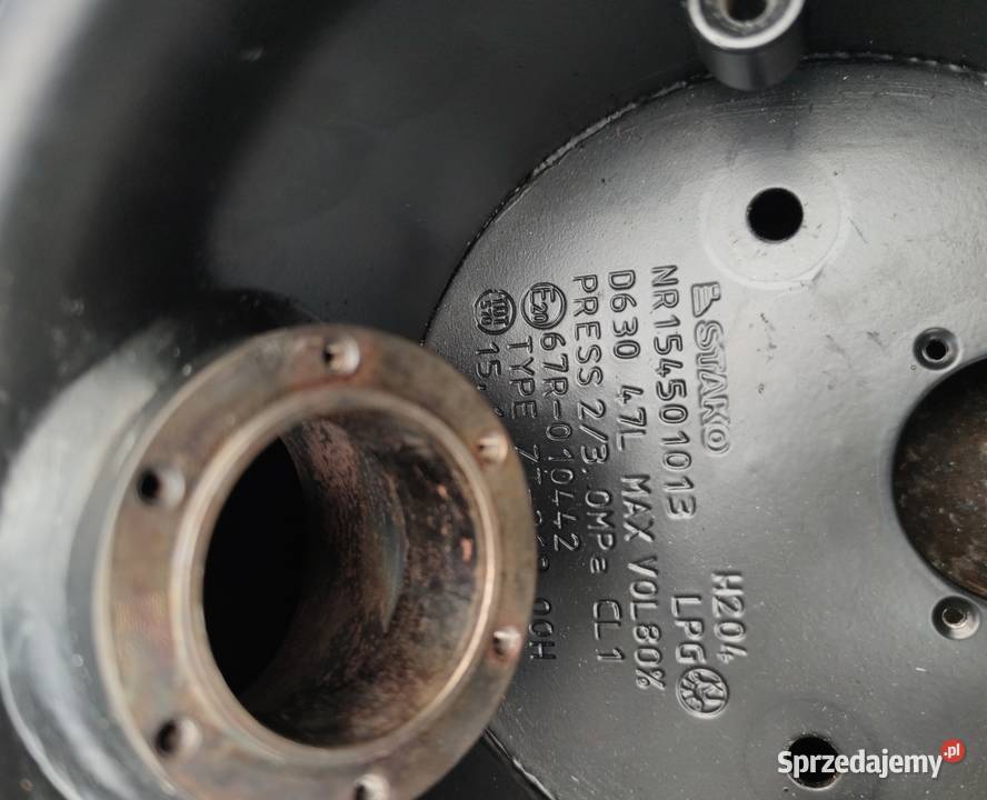 Zbiornik LPG samochód kolo zapasowe sprzedam