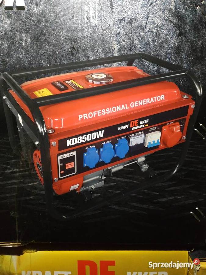 Agregat prądotwórczy 3kW 35 38kW Kraftdele KD125 Ostrowiec Świętokrzyski sprzedam