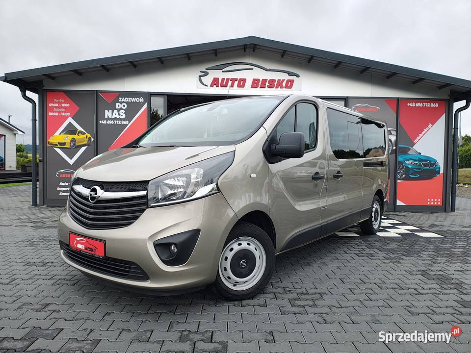 Opel Vivaro L2H1 WERSJA DŁUGA 2X drzwi przesuwne Zarszyn