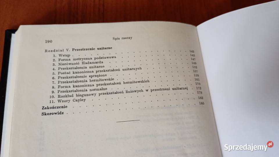 Algebra liniowa Biblioteka Matematyczna 19 Rok wydania 1966 pomorskie Gdańsk
