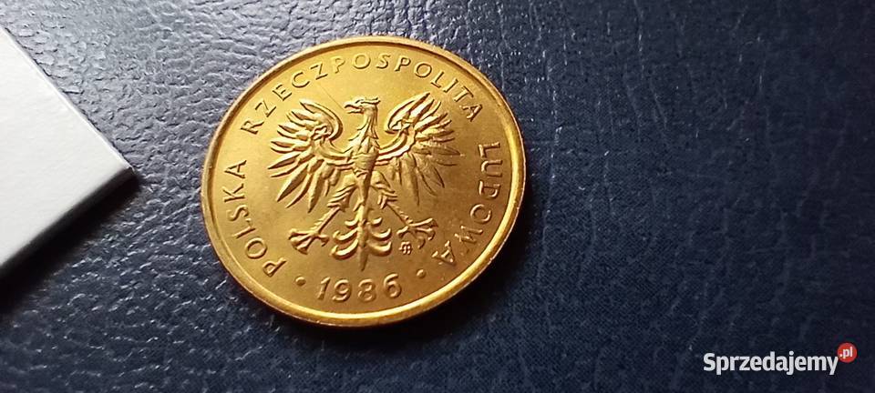 Stare monety 2 złote 1986 PRL Polska cudo Lesko sprzedam