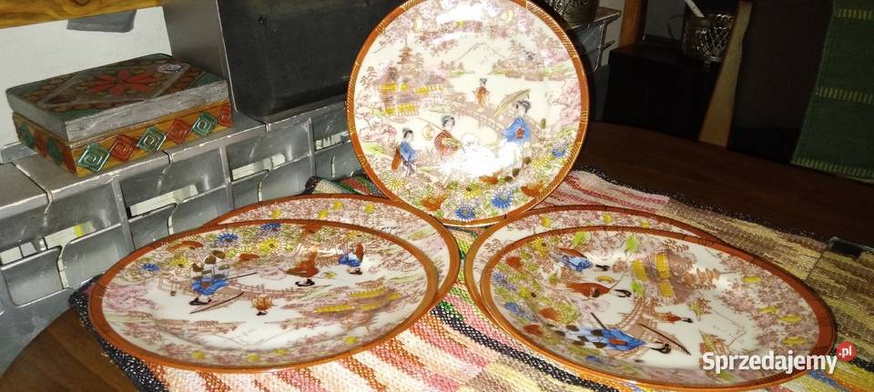 Japońska sygnowana porcelana Sejny