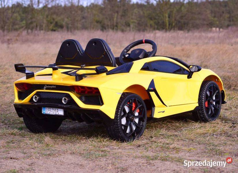 ORYGINALNE LAMBORGHINI SVJ PEŁNA MIĘKKIE KOŁA Pojazdy elektryczne i spalinowe