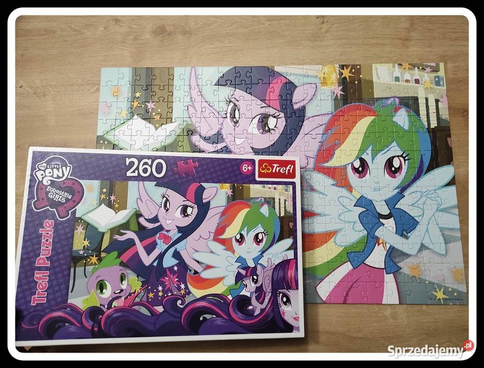 Trefl puzzle 260 elem 6 My Little Pony Equestria Płock sprzedam