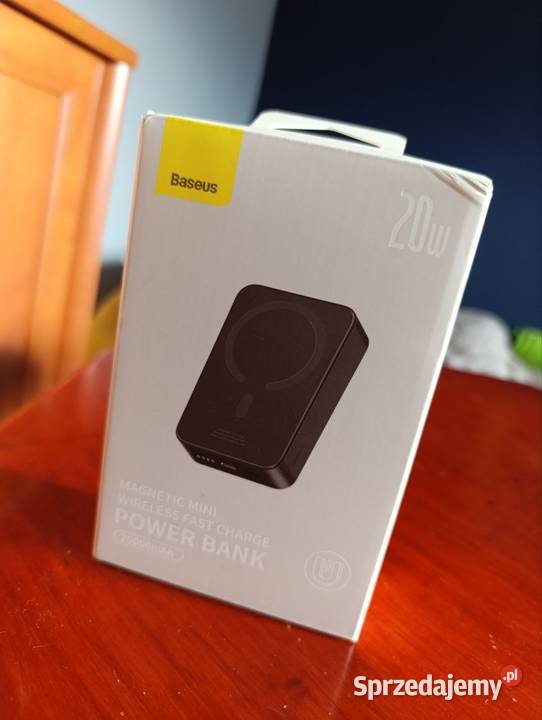 Powerbank BASEUS Magnetic Mini 20000 mAh 20W pomorskie Lębork sprzedam