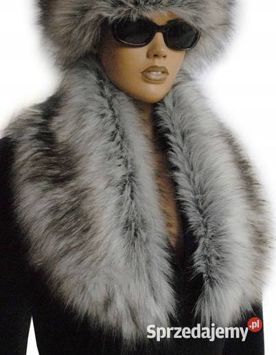 EKSKLUZYWNY KOŁNIERZ futrzany SZALIK piękne Dodatki Tarnów sprzedam