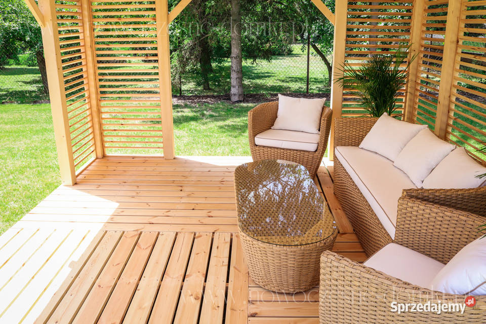 Altana ogrodowa Torino 1 wym 3x4m Producent Piotrków Trybunalski