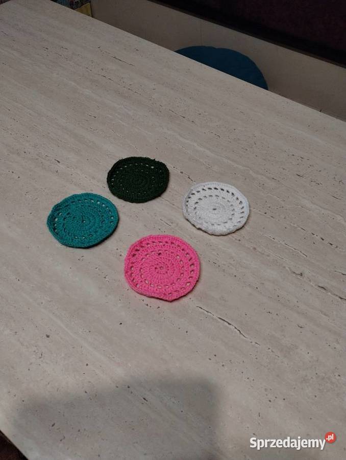 Szydełkowa podstawka pod kubek kujawsko-pomorskie Nieżywięć