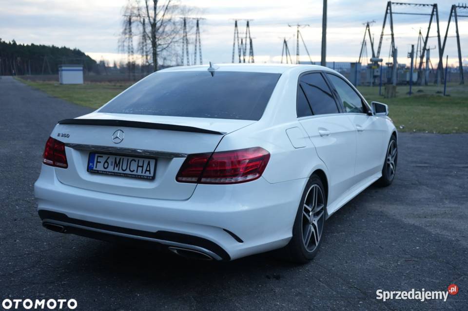 MercedesBenz Klasa E350 w212 AMG Line lubuskie Dąbrówka Wielkopolska sprzedam