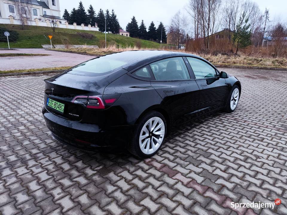 Tesla Model 3 Long Range AWD lifcie model 2021 Rok produkcji 2020 Model 3 Mogielnica
