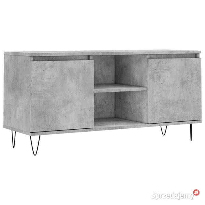 Szafka pod TV szarość betonu 104x35x50 WM827016 Warszawa