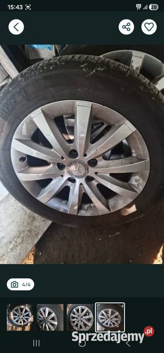 Felgi do mercedesa 16