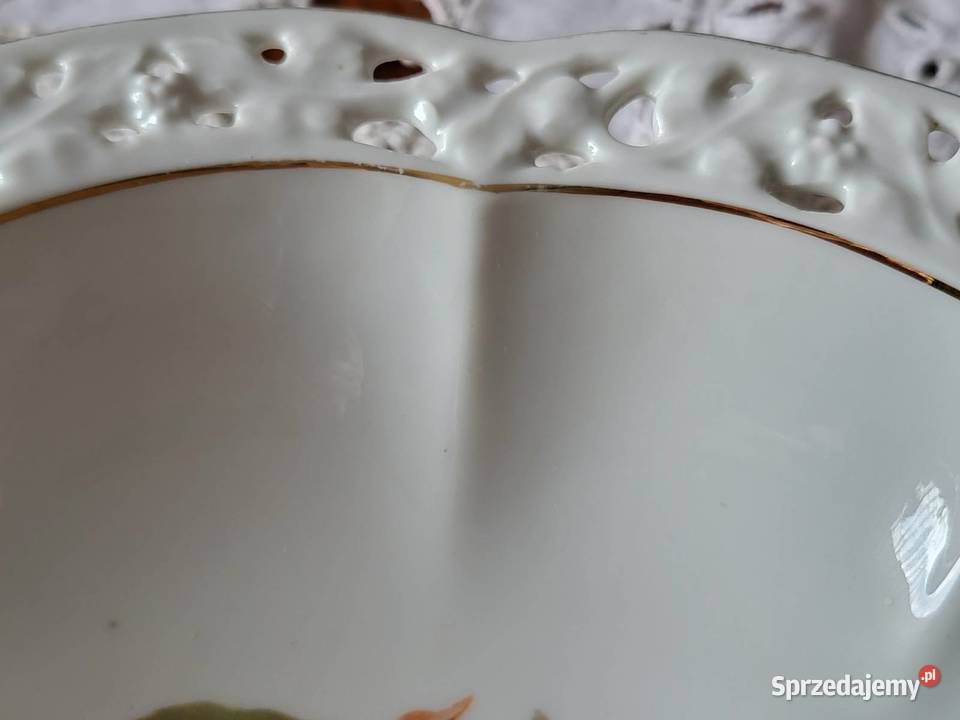 Stara miska na owoce Porcelana i szkło sprzedam