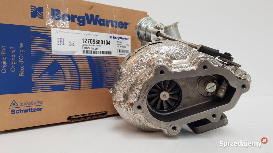 Turbosprężarka BorgWarner KKK 12709880104 Siedlce