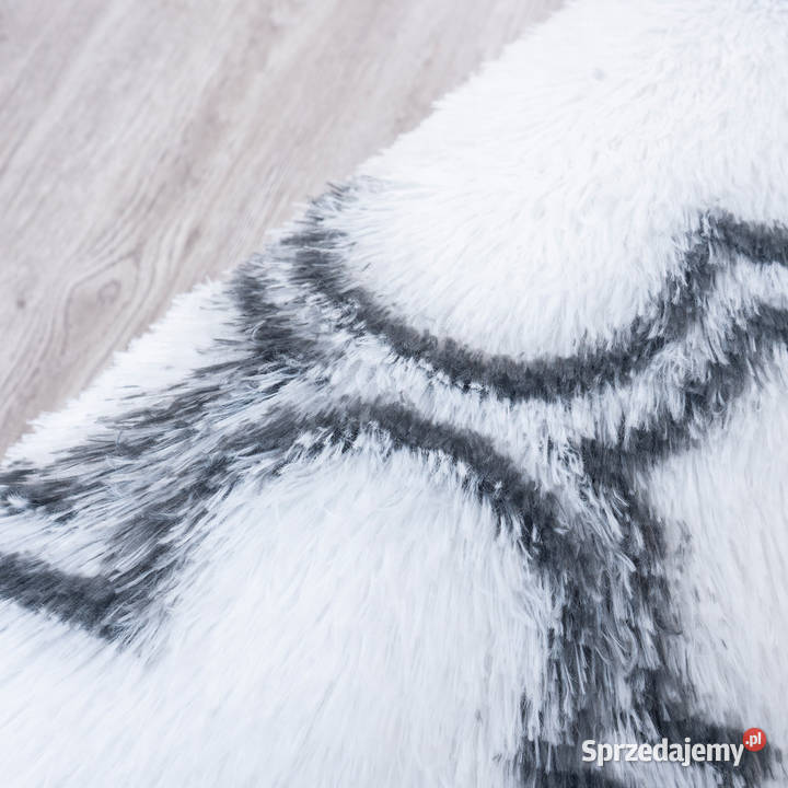 Dywan okrągły do salonu shaggy DECOR opolskie Opole