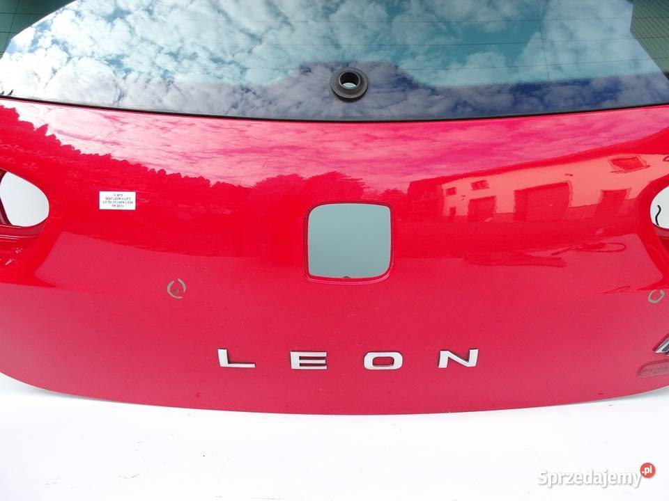 KLAPA TYŁ TYLNA BAGAŻNIKA Z SZYBĄ LS3H SEAT LEON osobowe