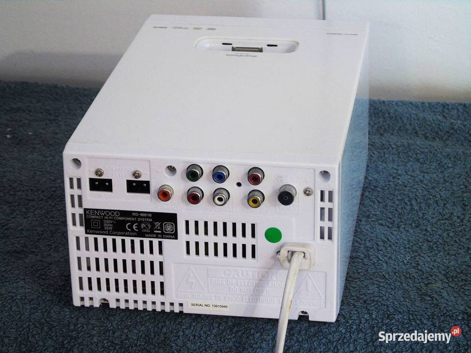 Wieża Kenwood RDM616 sprawna i ładna WYSYŁKA Jasło