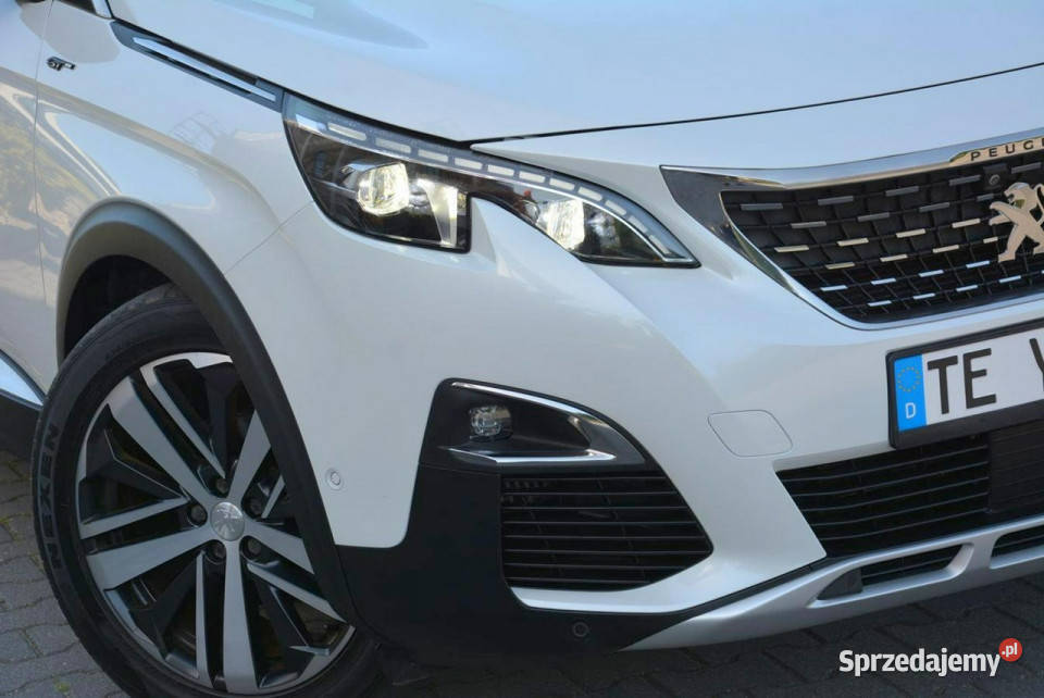 Peugeot 5008 GT Pack Focal Biał Perła Skóry elektryczne lusterka mazowieckie Ostrów Mazowiecka