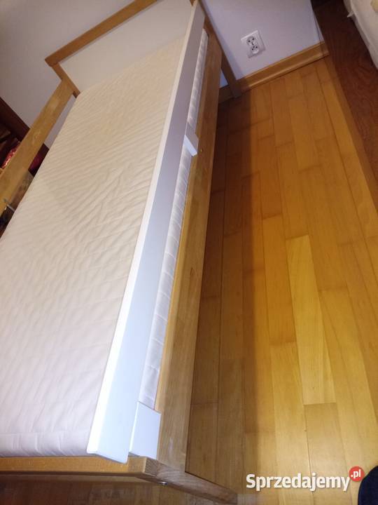 Łóżeczko drewniane Ikea z dodatkowym Warszawa sprzedam