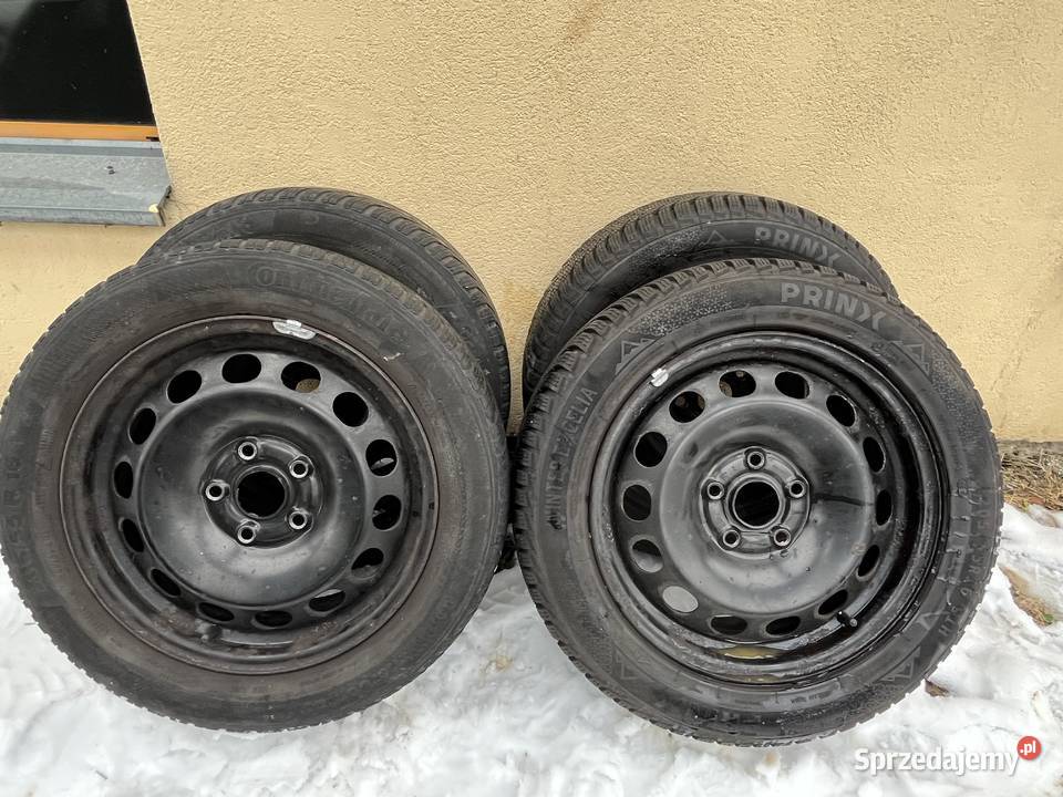 Opony zimowe felgi stalowe 16 Rzeszów