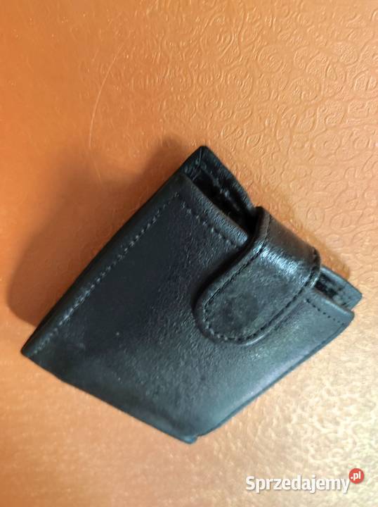 skórzany skórkowy portfel ze skóry męski damski Kielce sprzedam