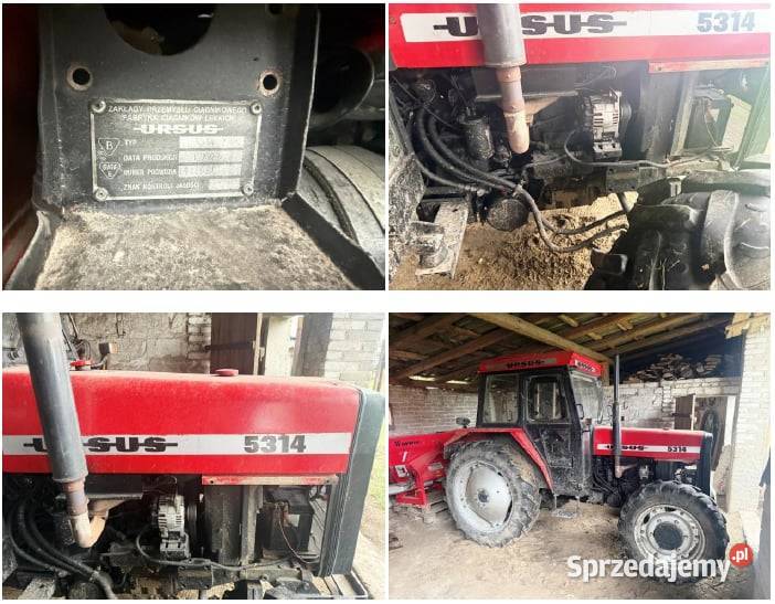 Syndyk sprzeda ciągnik URSUS 5314 1997 Ursus Warszawa