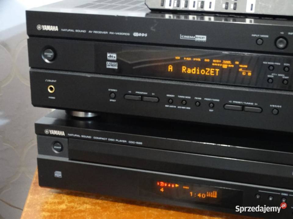Amplituner z CD Yamaha RXV430 pilot podkarpackie Jasło sprzedam