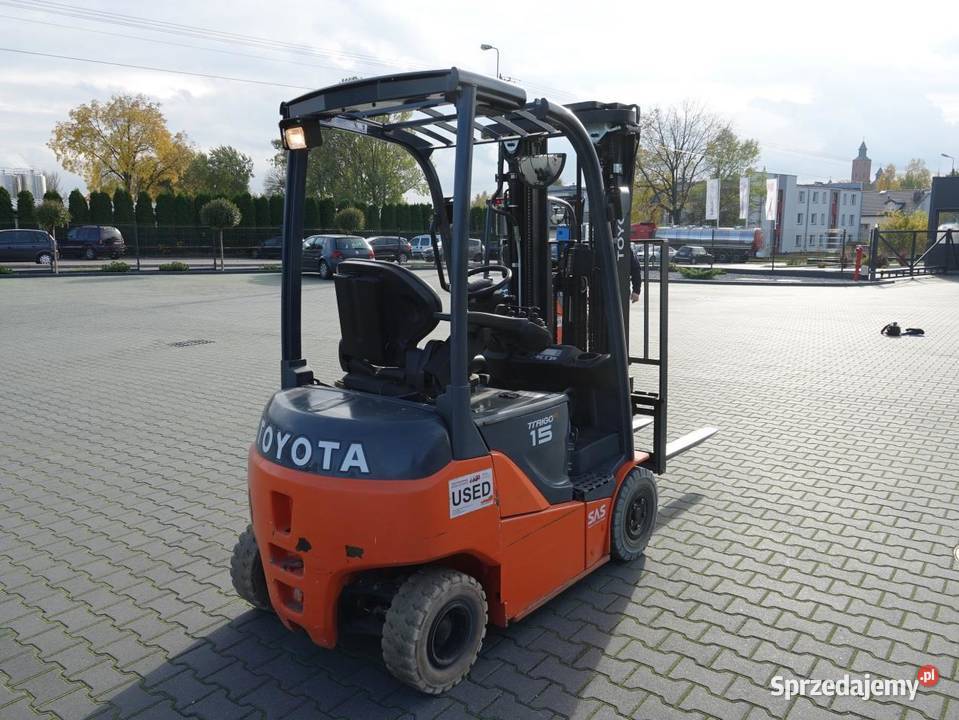 Wózek widłowy unoszący Toyota 8FBMT15 Traigo 15 Toyota Łosice