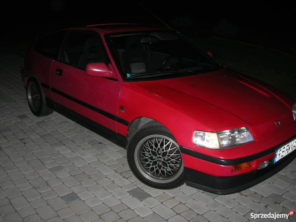 Honda CRX ED9 D16A9 oryginalny lakier 75 Orzechówka