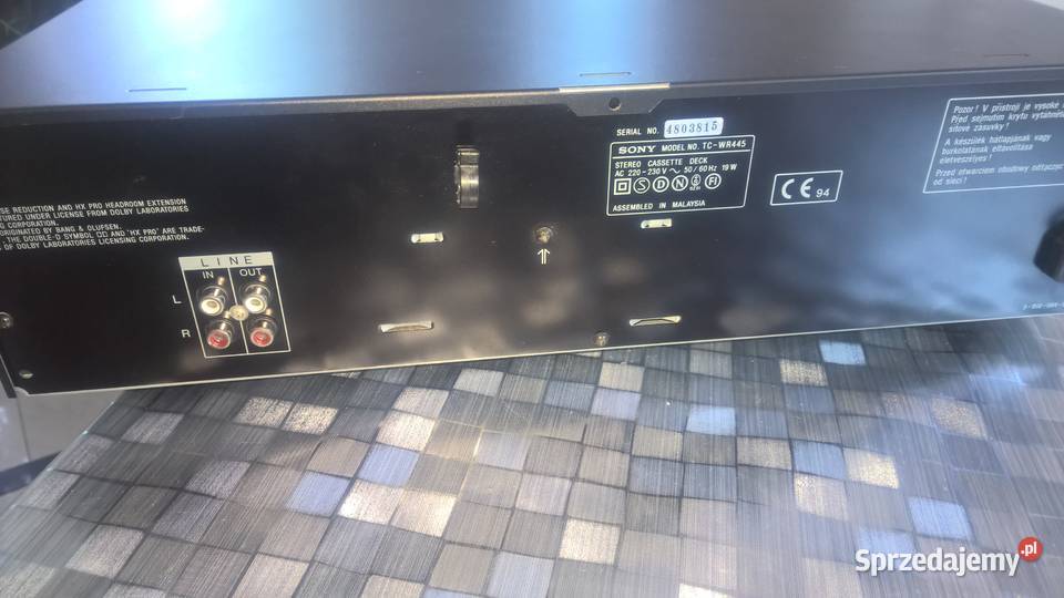 SONY TCWR445 sprzedam