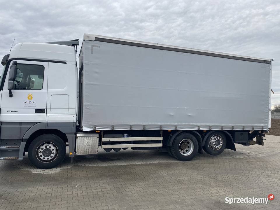 Sprzedam Mercedes Actros 2544 L Skrzynie z plandeką Motoryzacja Rusiec sprzedam