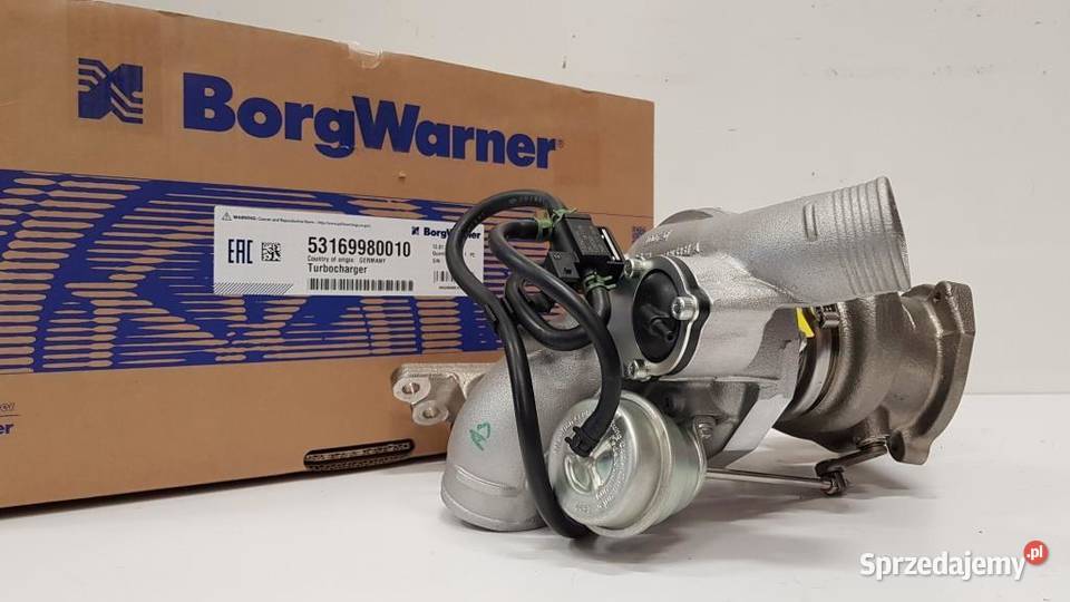 Nowa turbosprężarka BorgWarner KKK 53169980010 osobowe Turbosprężarki mazowieckie sprzedam