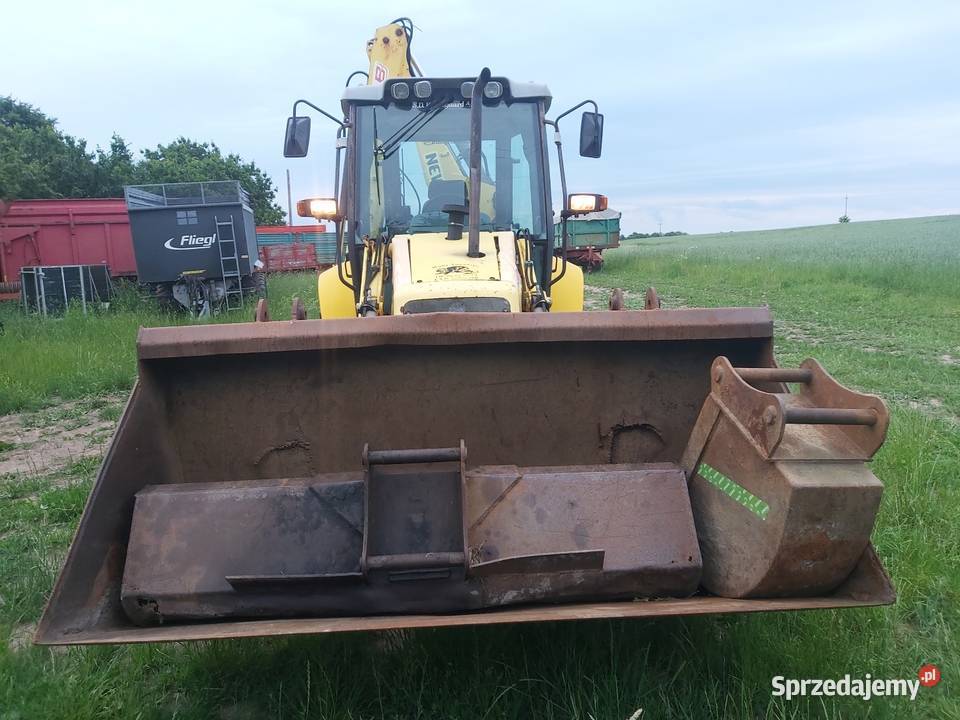 Koparko Ładowarka Holland LB 110 B prod 2006 Jabłonowo Pomorskie sprzedam